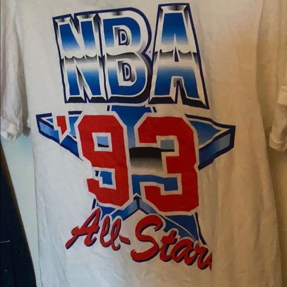 NBA 1993 All Star Mitchell And Ness Tee - Picture 4 of 4